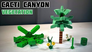 Cacti Canyon Plants Tutorial  LEGO Minecraft Dungeons [upl. by Kalbli791]