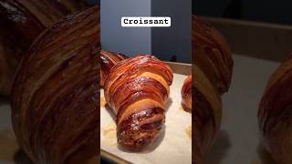 Croissant ❤️❤️ recipe in description ❤️❤️ food asmr croissant baking recipe sourdough crunch [upl. by Annabelle641]