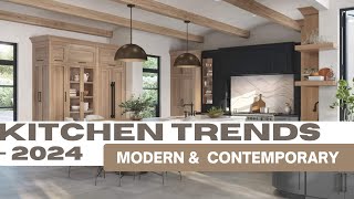 2024 Kitchen Trends  Modern amp Contemporary Kitchen Trends  Kitchen Backsplash amp Cabinets [upl. by Ieppet]