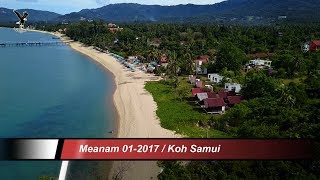 Maenam 01 2017  Koh Samui  Thailand  overflown with my drone [upl. by Esenej]