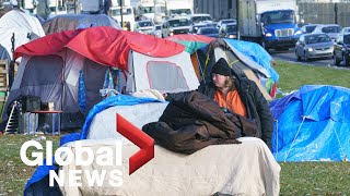 Coronavirus pandemic cold weather concerns for Canadians experiencing homelessness [upl. by Koran]