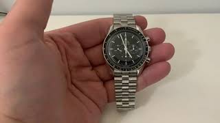 New Omega Speedmaster 3861 Bracelet fits previous reference 1861 [upl. by Kaule]