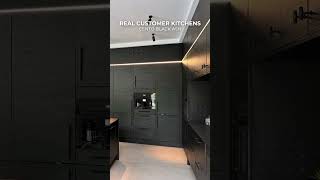 Cento Black Ash Modern Kitchen  3845  DIY Kitchens [upl. by Prader801]