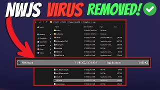 Remove Nwjs Virus in 5 Simple Steps [upl. by Marcelline]