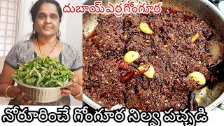 Gongura Nilava pacchadiఇలా చేస్తే గోంగూర నిల్వ పచ్చడి 6నెలలు freshga  how to make Gongura pickle [upl. by Marybelle]