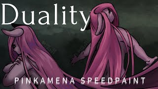 Pinkamena Speedpaint Duality Tribute for BongoxXDeathHoundXx [upl. by Araes]