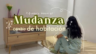 Mudándome de habitación 📦🛏️  nuevo comienzo [upl. by Lacym]