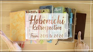 Hobonichi Techo Five years using Hobonichi 2015  2020 retrospective [upl. by Ayotaj]