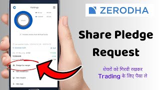 Zerodha me Holding Shares Pledge Kaise Kare 2024  Zerodha Share Pledge Request Submit Kaise Kare [upl. by Bigod]