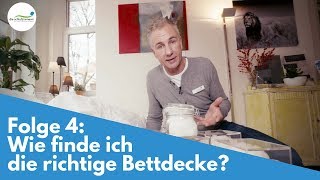 Bettdecke  Wie finde ich die richtige  Folge 4 [upl. by Leruj]