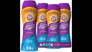 Arm amp Hammer Odor Blaster InWash Scent Booster  Fresh Burst 24 oz Pack of 4 [upl. by Esra833]