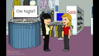 Acquisti in un negozio di abbigliamento [upl. by Samford]