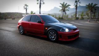 FORZA HORIZON 5 CIVIC TYPE R 1997 HONDA fororadar DustBowl [upl. by Ahsilrae]