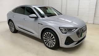 Audi etron 55 S line Sportback Auto quattro 5dr 95kWh [upl. by Derrik]