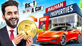 I became a Property Dealer to turn Rs1 into a Car 😍 [upl. by Garland]