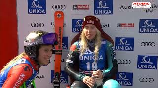 AUDI FIS Ski World Cup finals  Womens GS  Saalbach AUT March 17 2024 2nd run [upl. by Eelyek]