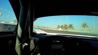 Helmet Cam onboard Yas Marina Audi R8 LMS EVO [upl. by Burgwell412]