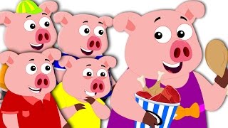 This Little Piggy Went To Market  Nursery Rhymes  Kids Song  Baby Rhymes  Kids Tv Cartoon Songs [upl. by Oeflein]