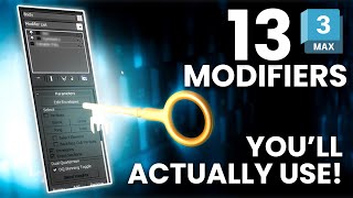 13 3ds Max Modifiers that youll actually use EXPLAINED [upl. by Pickens]