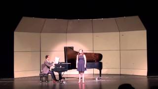 2013 Final Recital  Diana Newman soprano and Bretton Brown piano [upl. by Brianne]