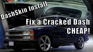 1996 Chevy OBS DashSkin Install FactoryFresh Look Without The Price [upl. by Llewxam]