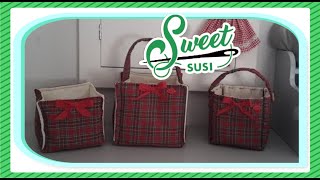 ✂️🐞Cestino quotcuboquot FACILISSIMO  Sweet Susi Tutorial passo passo [upl. by Eldridge]