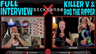 SICKSENSE FULL INTERVIEW with Vicky Psarakis and Rob Fonts [upl. by Netnerb]