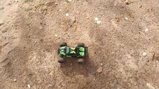 RC CAR 118 overmax xmonster 30 off road gravel [upl. by Girard]