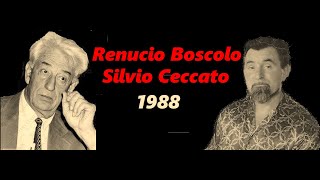 Renucio Boscolo  Silvio Ceccato 1988 [upl. by Ternan199]