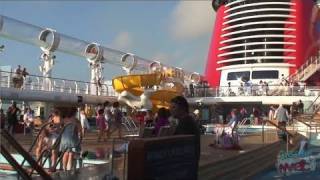 Full lap around Deck 11 of the Disney Dream cruise ship [upl. by Marder]