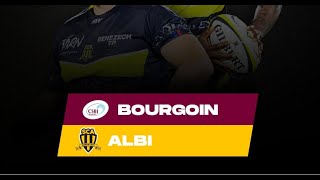 Bourgoin VS Albi J10 Nationale saison 20242025 8 Novmebre 2024 [upl. by Allit]