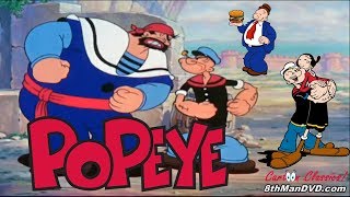 POPEYE THE SAILOR MAN Meets Sindbad the Sailor 1936 Remastered HD 1080p  Jack Mercer [upl. by Aerdma]