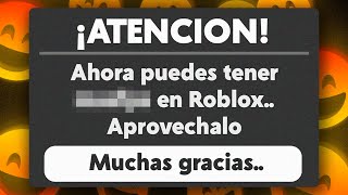 RAPIDO YA PUEDES HACER ESTO EN ROBLOX [upl. by Yesllek]