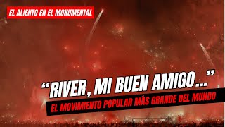 RECIBIMIENTO HISTÓRICO quotRIVER MI BUEN AMIGOquot La FIESTA de RIVER vs Atlético Mineiro [upl. by Ganiats]