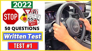 2022 DRIVING WRITTEN TEST PART 1Questions amp Answers for Drivers Licence [upl. by Schulze215]