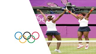 Venus amp Serena Williams Win Olympic Doubles Gold  London 2012 Olympics [upl. by Auqenes]