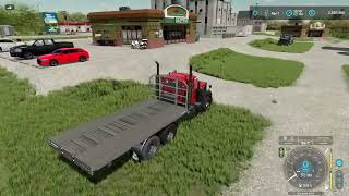 Continue sowing build a new pigsty buy 1200 pigs Elmcreek Farm Farming simulator 22 ep 129 [upl. by Axe586]