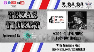 52424  Texas Ticket on Lone Star Community Radio [upl. by Rechaba]