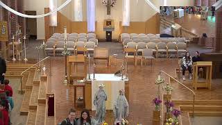 Mass and May Crowning with Holy Trinity School [upl. by Efram521]