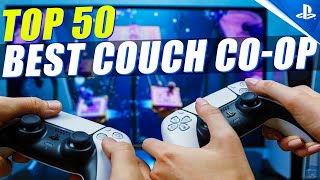 50 BEST COUCH COOP PS5 amp PS4 GAMES 2024 [upl. by Ativet]