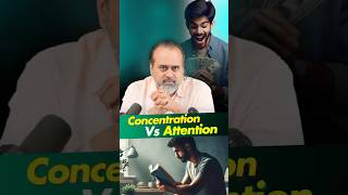 Concentration Vs Attention  Acharya Prashant [upl. by Modern]