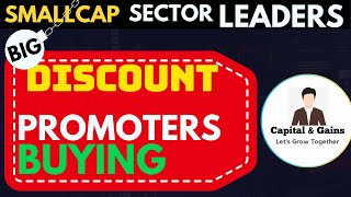 Industry Leader Small Cap Stocks on Discount  Promoters Buying  Small Cap Stocks for Long Term [upl. by Spielman]