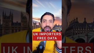 How to Get UK 🇬🇧 Importers Data from India 🇮🇳 for Free [upl. by Schlenger]