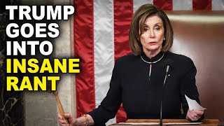 Pelosi Triggers Trump Into Unhinged Tirade [upl. by Ozan]