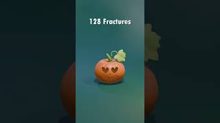 Cell Fracture Simulation Pumpkin Smash 🎃💥 [upl. by Evoy]