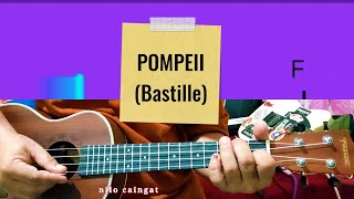 Pompeii Bastille ukulele cover song [upl. by Norford]