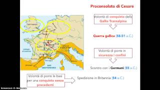 Dal primo triumvirato alla guerra civile [upl. by Ahtibat]