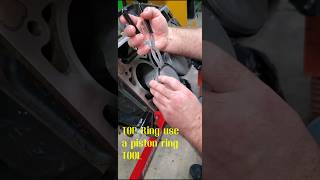 Piston Ring Installation and Settings lsengines carengines autobody [upl. by Gaiser564]