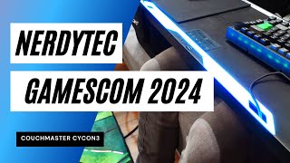 Nerdytec Couchmaster Cycon3 auf der gamescom 2024 [upl. by Oigaib725]