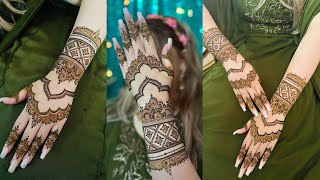 Intricate gap gap design for ENGAGEMENT bride [upl. by Ellocin]